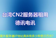 海外服务器IP地址具体有多少种显示方式?-越南服务器