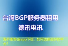 海外服务器app下载:如何选择最好的平台?-越南服务器
