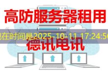 德讯电讯传奇高防服务器排名第二-越南服务器